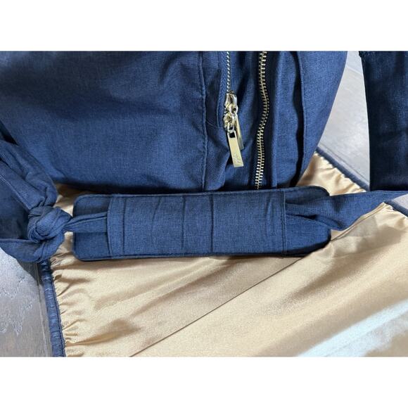 JUJUBE Ju Ju Be BFF INDIGO Gold CHROMATICS BFF Diaper Bag Backpack Handbag New - Picture 9 of 11